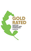 Gold Rated audited against LWG Standars